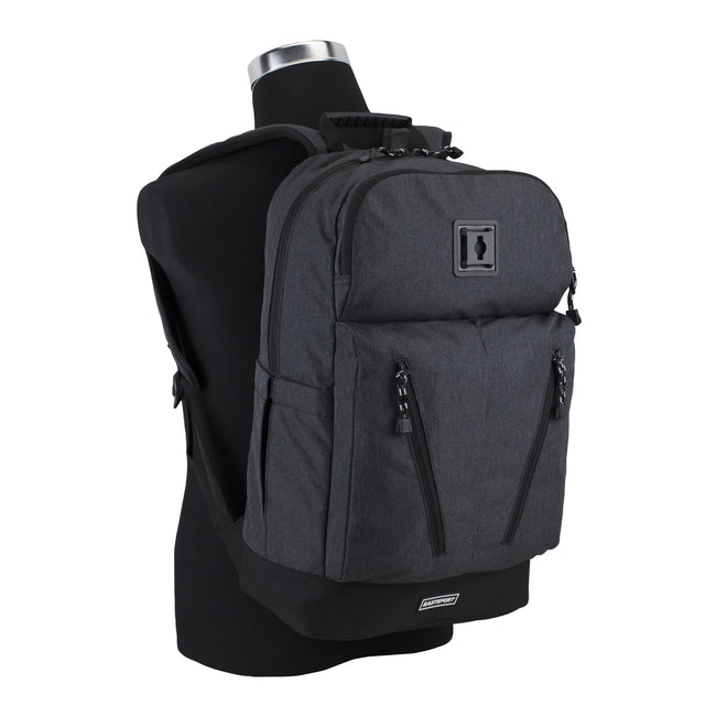 Eastsport Unisex Academic Backpack, Dark Grey