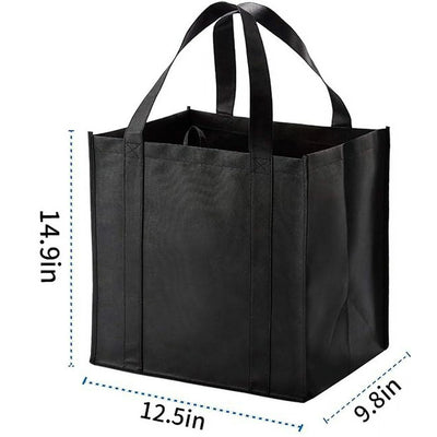 SUSWIM Set of 12 Reusable Grocery Bags Heavy Duty Shopping Bags Large Grocery Totes