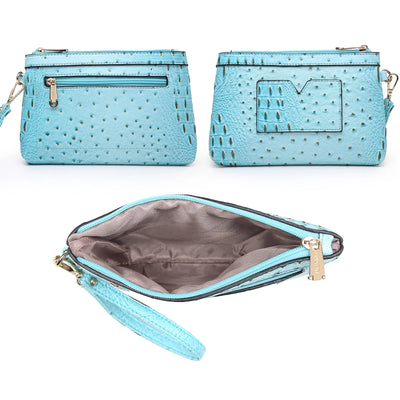 Dasein Women Handbags and Purses Ladies Shoulder Bag Top Handle Satchel Tote Work Bag with Matching Clutch