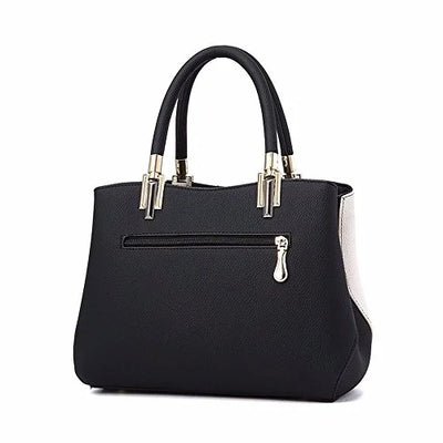KissDate Women Bags Handbag Shoulder Bags PU Leather Fashion Crossbody Purse, Black