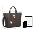 Dasein Women Handbags Purses Large Tote Shoulder Bag top Handle Satchel Bag for Work