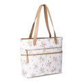 Time and Tru Women's Vale Tote Handbag, Floral