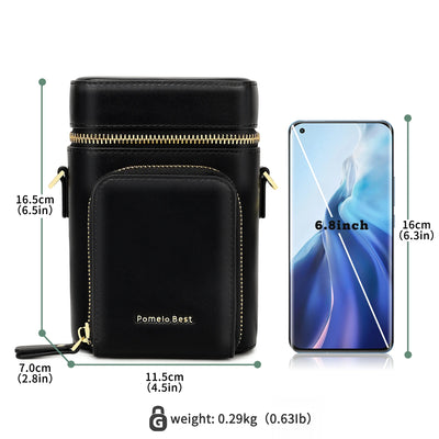 Crossbody Bags for Women with Bucket Bag Design, Purse for Women with Exterior Card Slot