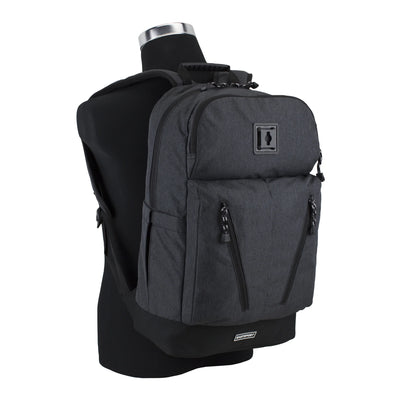 Eastsport Unisex Academic Backpack, Dark Grey