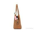 Kate Spade New York Women's Leather Triple Compartment Satchel Handbag, Gingerbread