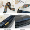 Hobo Bags for Women Crossbody Handbags Guitar Strap Shoulder Bucket Bag Vegan Leather Purse Trendy Boho Tote Purses