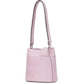 Kate Spade New York Women's Leila Pebbled Leather Small Bucket Bag, Quartz Pink