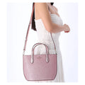 Kate Spade Glitter Glimmer Small Zip Satchel Crossbody Bag Mitten Pink Holiday