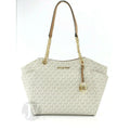 Michael Kors Jet Set Leather Large Chain Shoulder Tote Bag