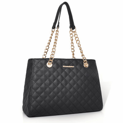 Montana West MEDIUM Chain Shoulder Bag for Women Hobo Handbags Tote Purse