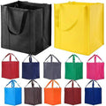 SUSWIM Set of 12 Reusable Grocery Bags Heavy Duty Shopping Bags Large Grocery Totes