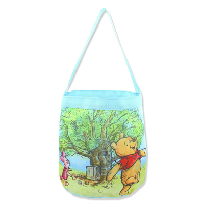 Winnie the Pooh Kids Collapsible Nylon Gift Basket Bucket Toy Storage Tote Bag 61CT07YT
