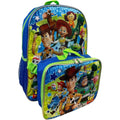 Ruz Group Kid's Licensed 16 Inch Backpack With Removable Lunch Box Set Toy story