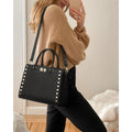 Dasein Purses and Handbags for Women Satchel Bags top Handle Shoulder Bag Work Tote Bag with Matching Wallet