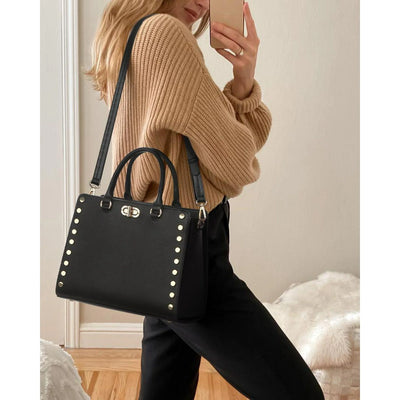 Dasein Purses and Handbags for Women Satchel Bags top Handle Shoulder Bag Work Tote Bag with Matching Wallet