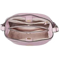 Kate Spade New York Women's Leila Pebbled Leather Small Bucket Bag, Quartz Pink