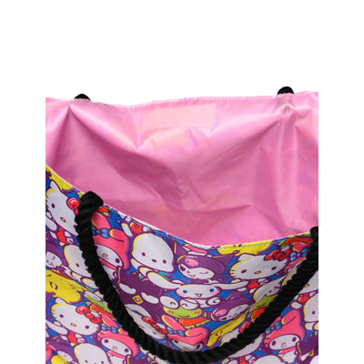 Sanrio Hello Kitty Tote Bag Beach Carry-on Rope Women's Pochaco Kuromi